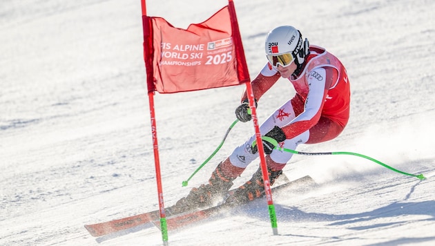 Johannes Aigner gewann beim Paraski-Weltcup in Saalbach beide Abfahrten und beide ...