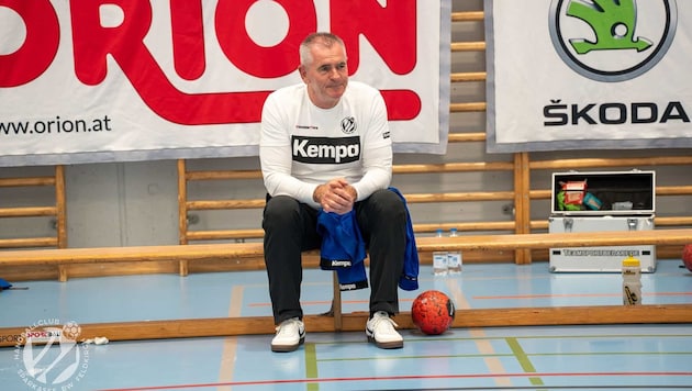 Der ungarische Trainer Zoltan Balogh ist seit zwei Jahren eine prägende Figur beim HC Feldkirch.