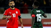 Mohamed Salah und Moses Simon