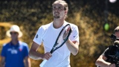 Alexander Zverev steht in der zweiten Runde der Australian Open.