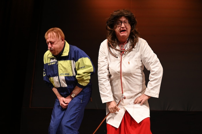 Philipp Hainz und Helmut Kutej