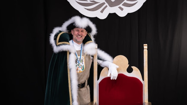 Herzog Siegfried Smetanig freut sich auf seine erste Faschingssaison