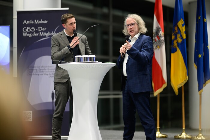 „Krone“-Duo: Nikolaus Frings und Lukas Lusetzky