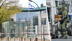 Auf die israelische Botschaft in Berlin wollte ein damals 18-Jähriger laut Anklage ein ...