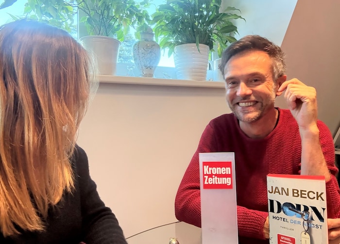 Jan Beck in Innsbruck & beim „Krone“- Interview.