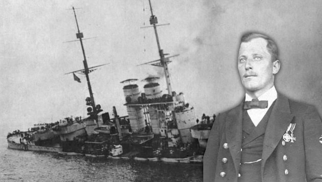 Die Szent István sank, Franz Dueller wurde als Held gefeiert.