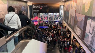 Viele Steirer zog es in den ersten Wochen zum Hauptbahnhof Klagenfurt.