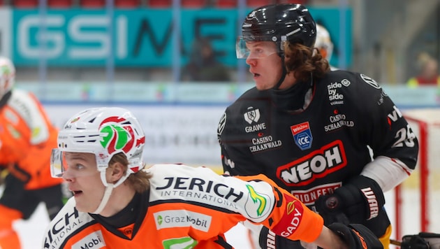 Julian Metzler und seine Teamkollegen hatten gegen Graz das Nachsehen.