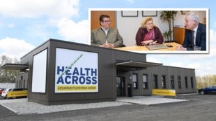 Unweit des Health Across Zentrums und der Grenze zu Tschechien soll die neue Tagesklinik gebaut ...