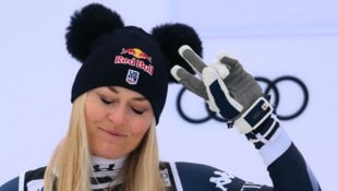 Lindsey Vonn verlor in Tarvis ihr Lächeln nicht, auch wenn sie sich ärgerte.