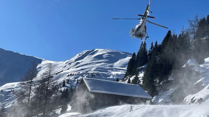 Auch Hubschrauber standen im Großarltal im Rettungseinsatz.