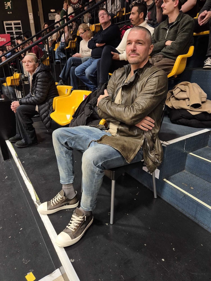 Stjepan Stazic auf seinem „Spezial-Sessel“.