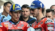 Seit 2025 Teamkollegen: Marc Marquez (l.) und Francesco Bagnaia (r.)