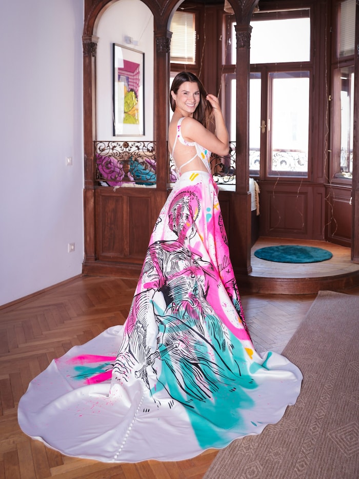 Die gesprayte Maria Theresia steht für weibliche Stärke, Reformwillen und Verantwortung.