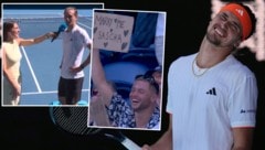 Alexander Zverev war vom Heiratsantrag eines Mannes überrascht.