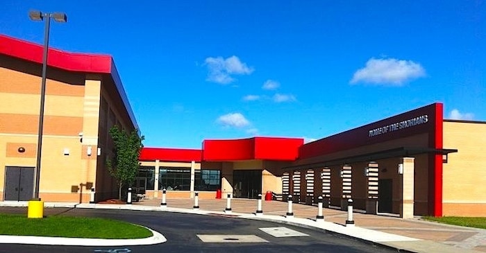 Die Lake Shore High School in St. Clair Shores im US-Bundesstaat Michigan