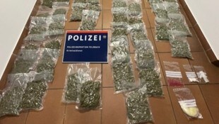 Die sichergestellten Drogen