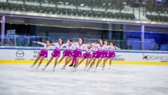 Am Wochenende wird in Salzburg wieder synchron am Eis gelaufen.