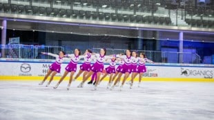 Am Wochenende wird in Salzburg wieder synchron am Eis gelaufen.