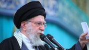 Irans oberster Führer Ali Khamenei macht US-Präsident Donald Trump für die Massenproteste im ...