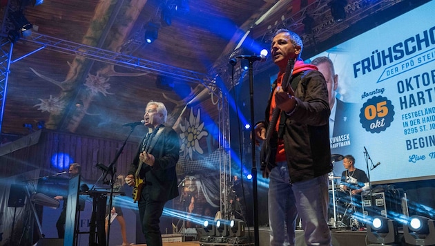 Bis auf die John Otti Band (Bild) spielt der neue FPÖ-Radiosender „Austria First“ wenig Musik ...