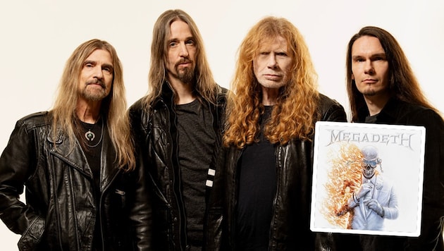 Die Frührente ruft, doch vorher feuern die Thrash-Metal-Legenden Megadeth rund um Dave Mustaine ...