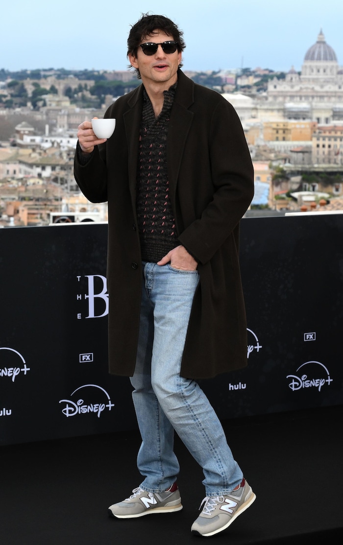 Kutcher posierte am 19. Jänner für seine neue Serie „The Beauty“ in Rom.