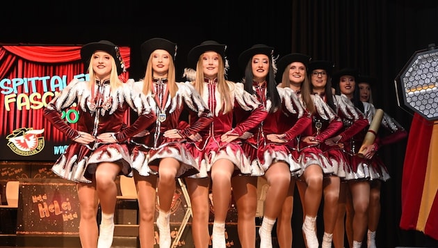 Die Garde des Spittaler Faschings