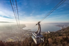 Im Sommer ist der Bodenseeraum um die Stadt Bregenz die Region, die am häufigsten von ...