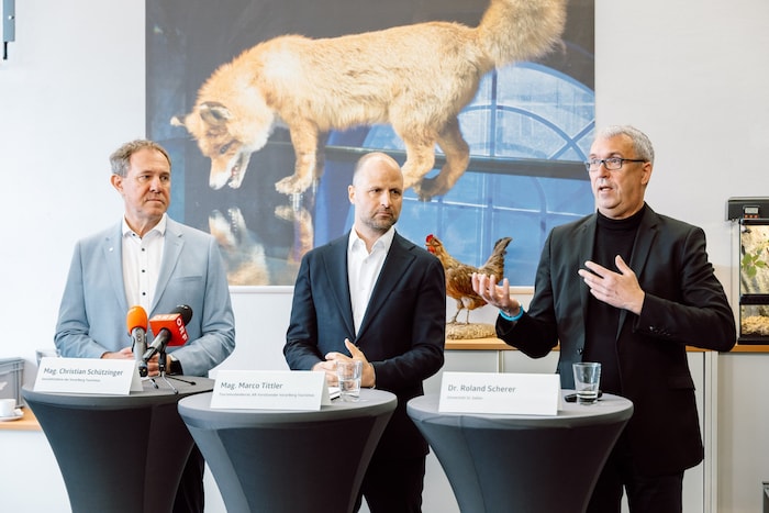 Christian Schütziger, Marco Tittler und Roland Scherer (v.l).