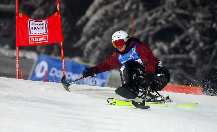 Nico Langmann kehrte bei der Hermann Maier Star Challenge in Flachau auf die Skipiste zurück.