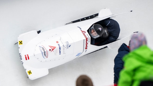 Der steirische Bobfahrer Jakob Mandlbauer qualifizierte sich für die Olympischen Spiele in ...