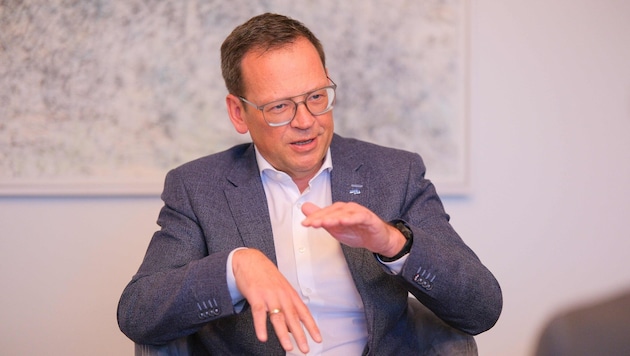 Klaus Kumpfmüller ist Vorstandsvorsitzender der Hypo OÖ.