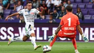 Patrik Mijic geht nicht mehr weiter für Hartberg auf Torjagd, wechselt nach Griechenland.