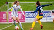 Brigitta Pulins (l.) erzielte im Herbst 12 Tore für Altach.