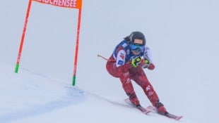 Carmen Spielberger hat noch Nachwehen vom Trainingssturz in Tarvis.