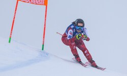 Carmen Spielberger hat noch Nachwehen vom Trainingssturz in Tarvis.