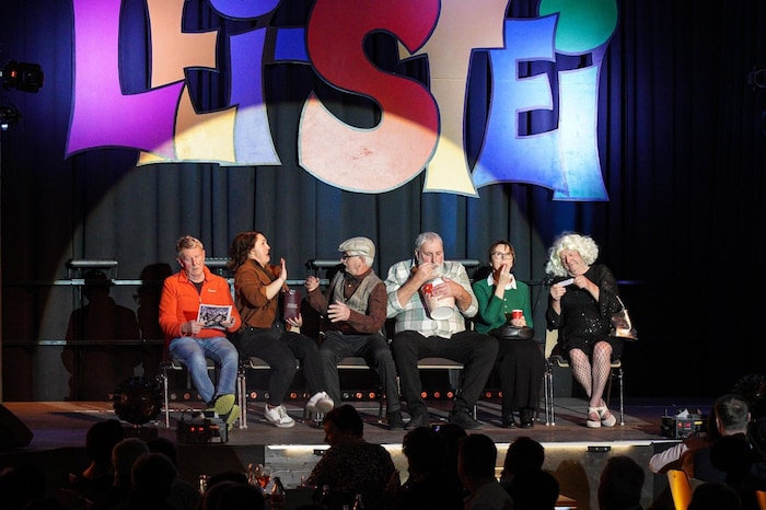 Panomime-Stück „Kino, die 1. Reihe“ mit Thomas Fellerer, Karin Ebenberger, Franz Mösslacher, ...