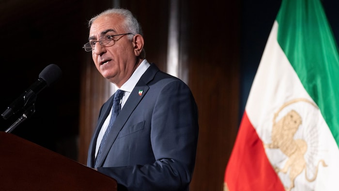 Reza Pahlavi, der älteste Sohn des ehemaligen Schahs von Iran, Mohammad Reza Pahlavi