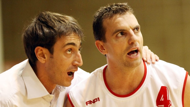 Joey Vickery (re.) holte mit den Mattersburg 49ers den Cupsieg im Jahr 2001. Nach ...