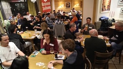 128 leidenschaftliche Kartenspieler waren bei der letzten Bezirksausscheidung dabei.