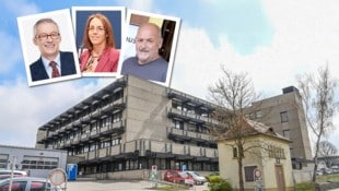 Alarm schlägt Ex-Direktor Karl Binder (re.) für die Region Gmünd. Die ärztliche Leiterin des ...