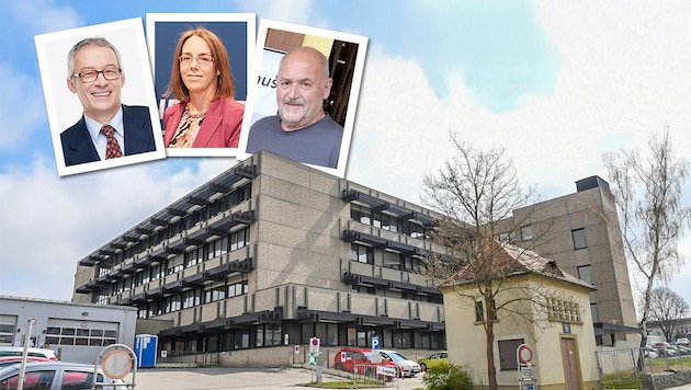 Alarm schlägt Ex-Direktor Karl Binder (re.) für die Region Gmünd. Die ärztliche Leiterin des ...