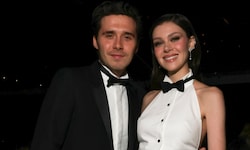 Brooklyn mit seiner Ehefrau Nicola Peltz.