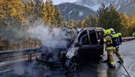 Die Feuerwehr war rasch zur Stelle.
