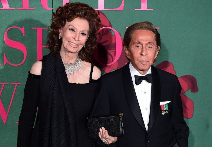 Sophia Loren trauert um die gütige Seele des Modezaren.