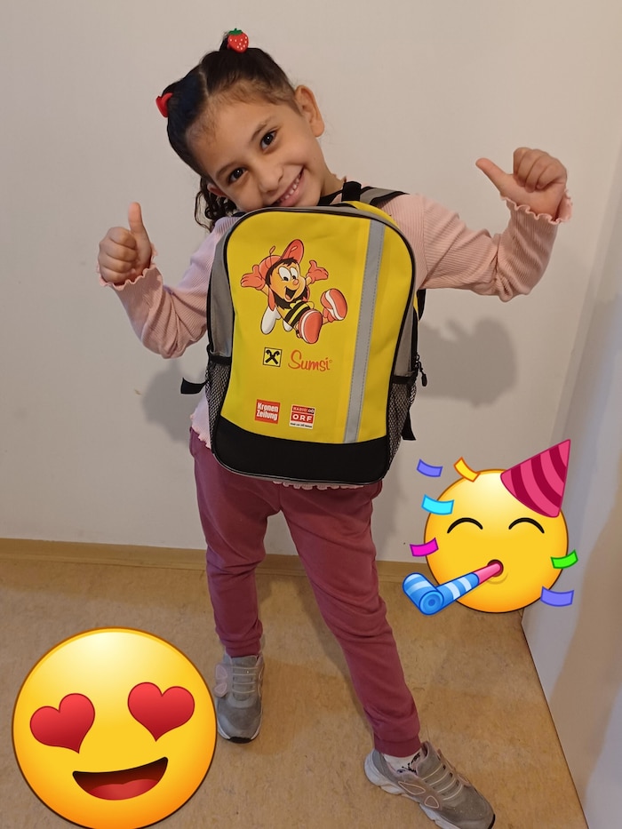 Jessy Ghattas hat eine Riesenfreude.