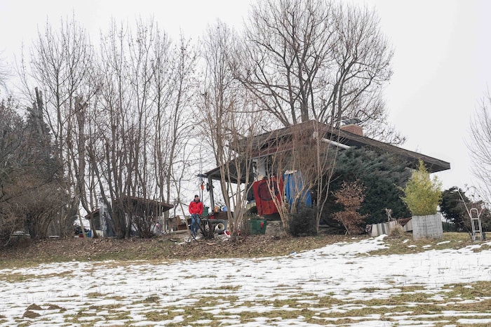 Evidence is now being secured at the scene.