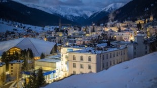 Das Kongresszentrum im Schweizer Davos, in dem das Weltwirtschaftsforum stattfindet.