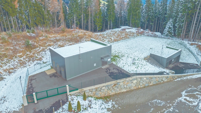 Um 9,6 Millionen Euro wurde die Wasserversorgungsanlage Gmeineck erneuert.